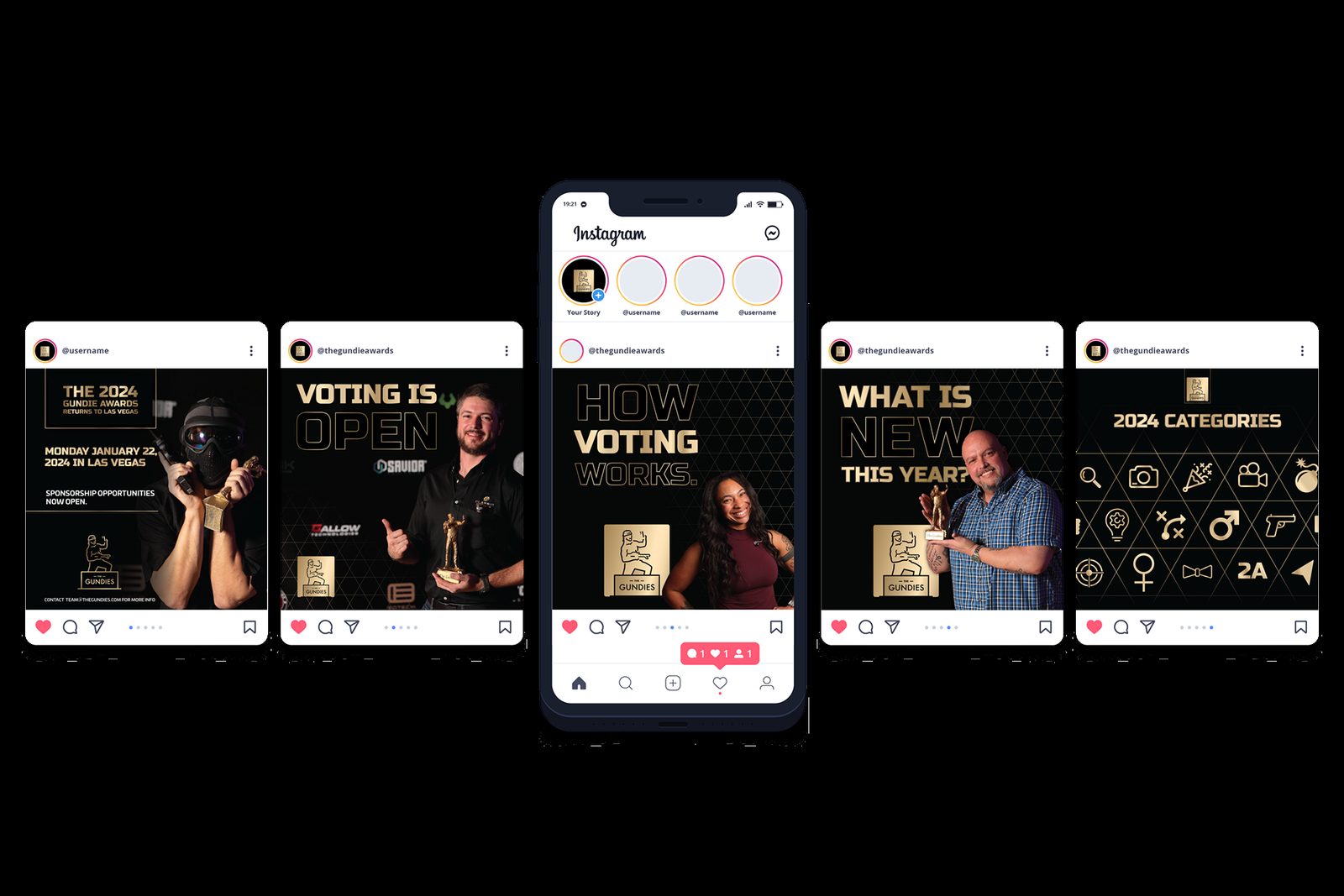 Gundies 2024 social series: voting, categories, and what is new